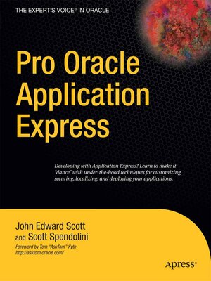 cover image of Pro Oracle Application Express